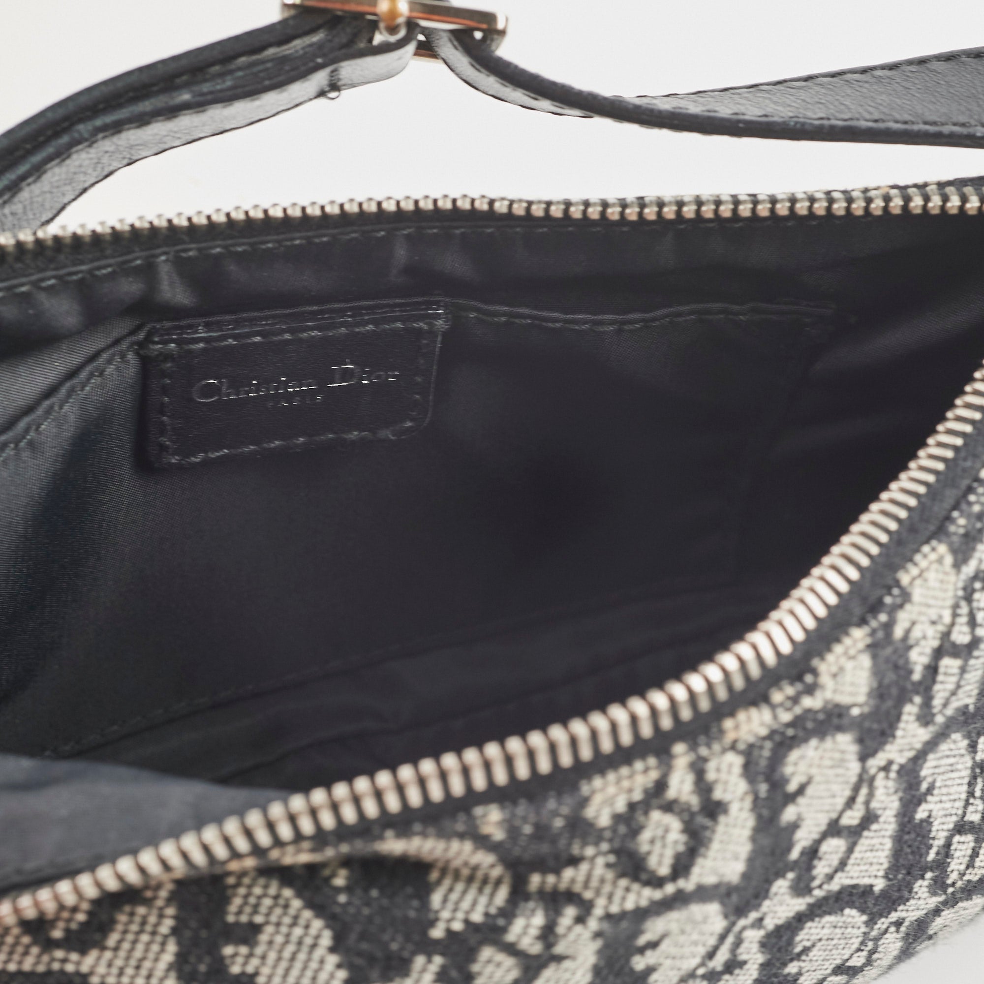 Dior Oblique Zip Shoulder Bag