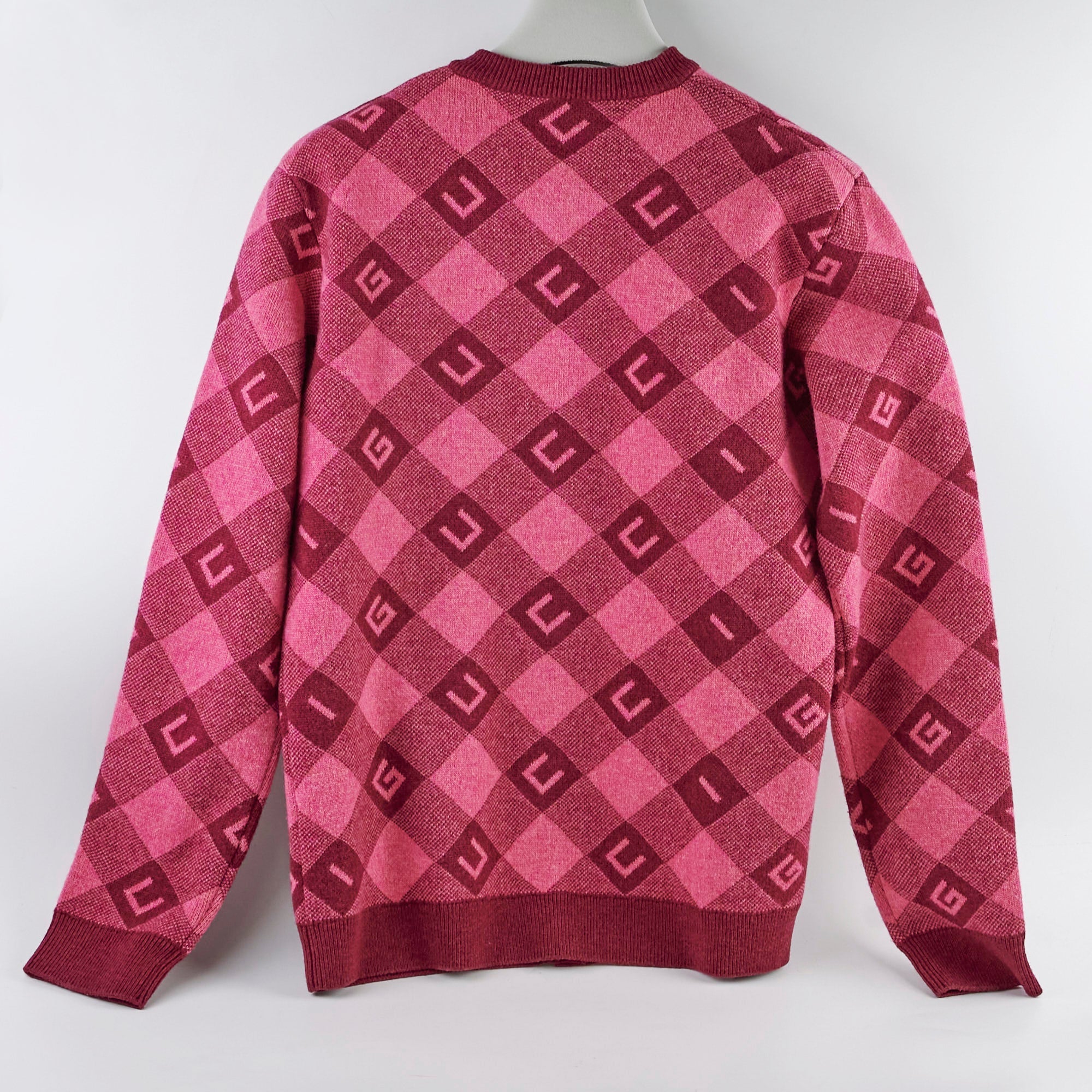 Gucci Kids Intarsia-check Logo igan
