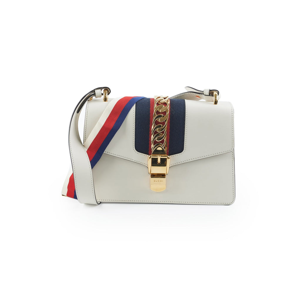 Gucci Sylvia White Shoulder Bag