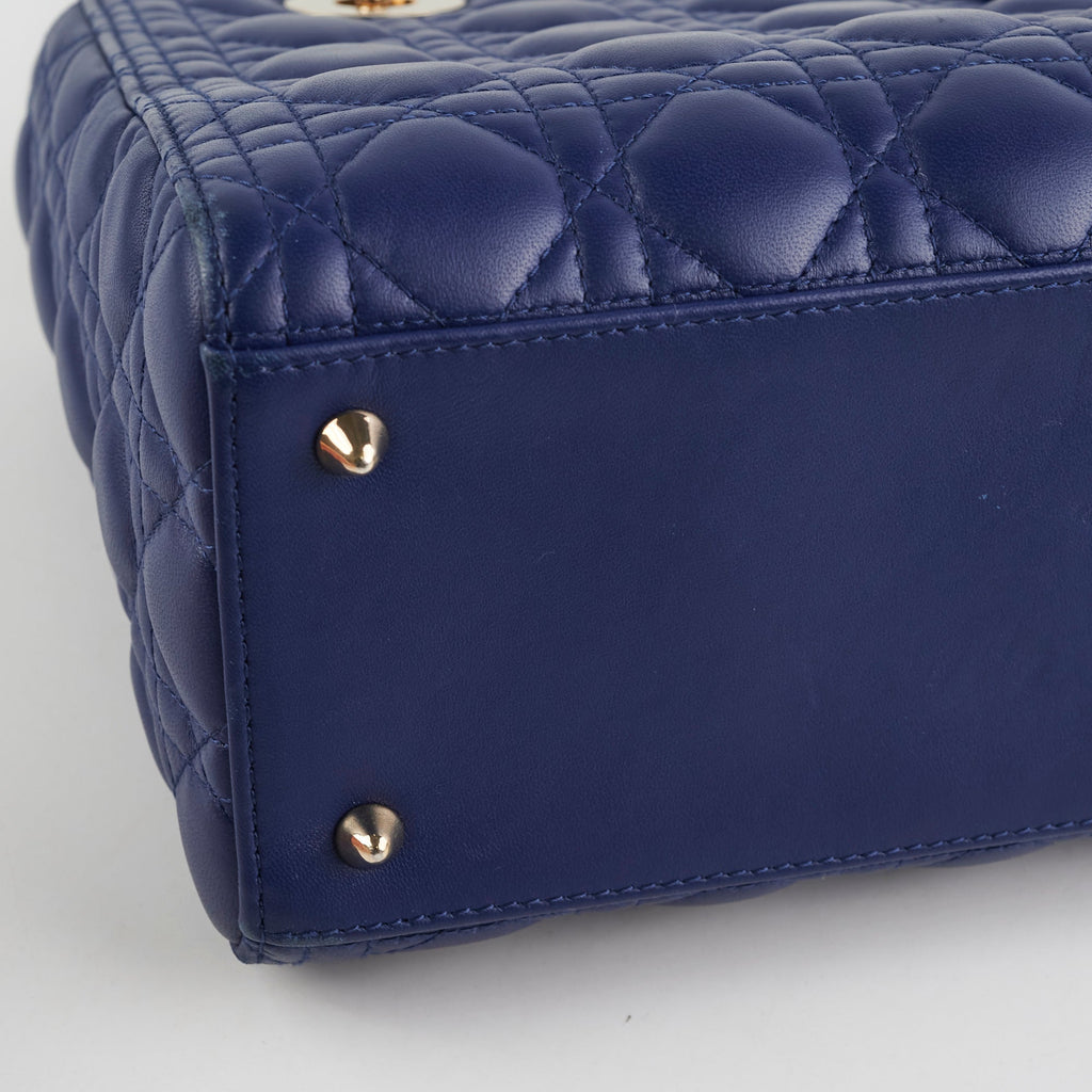 Dior Medium Lady Dior Blue