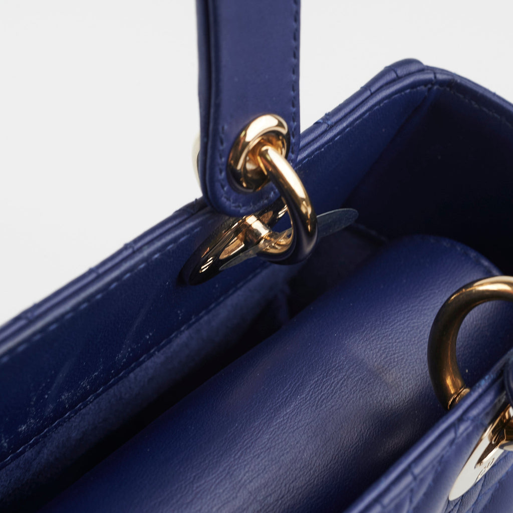 Dior Medium Lady Dior Blue