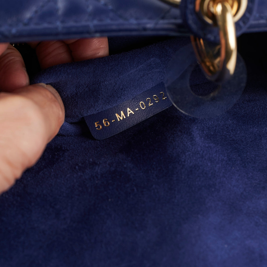 Dior Medium Lady Dior Blue