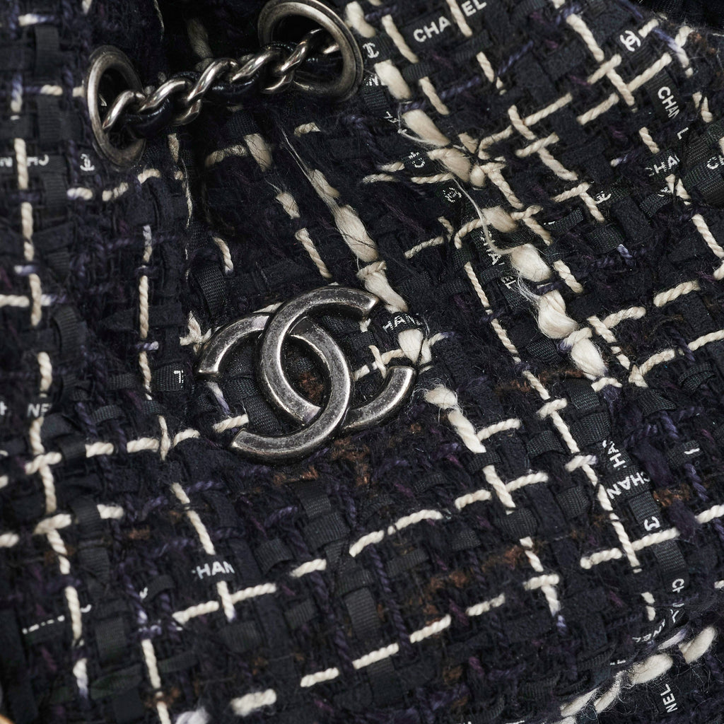 Chanel Small Gabrielle Tweed Backpack