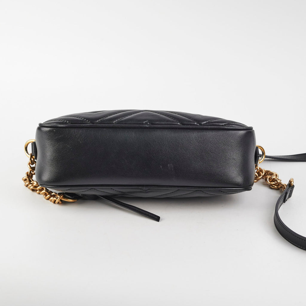 Gucci Marmont Camera Bag Small Black