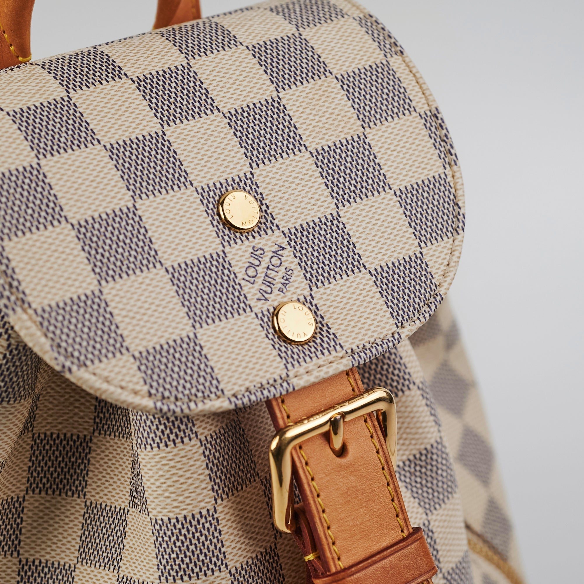 Louis Vuitton Sperone Backpack BB Damier Azur