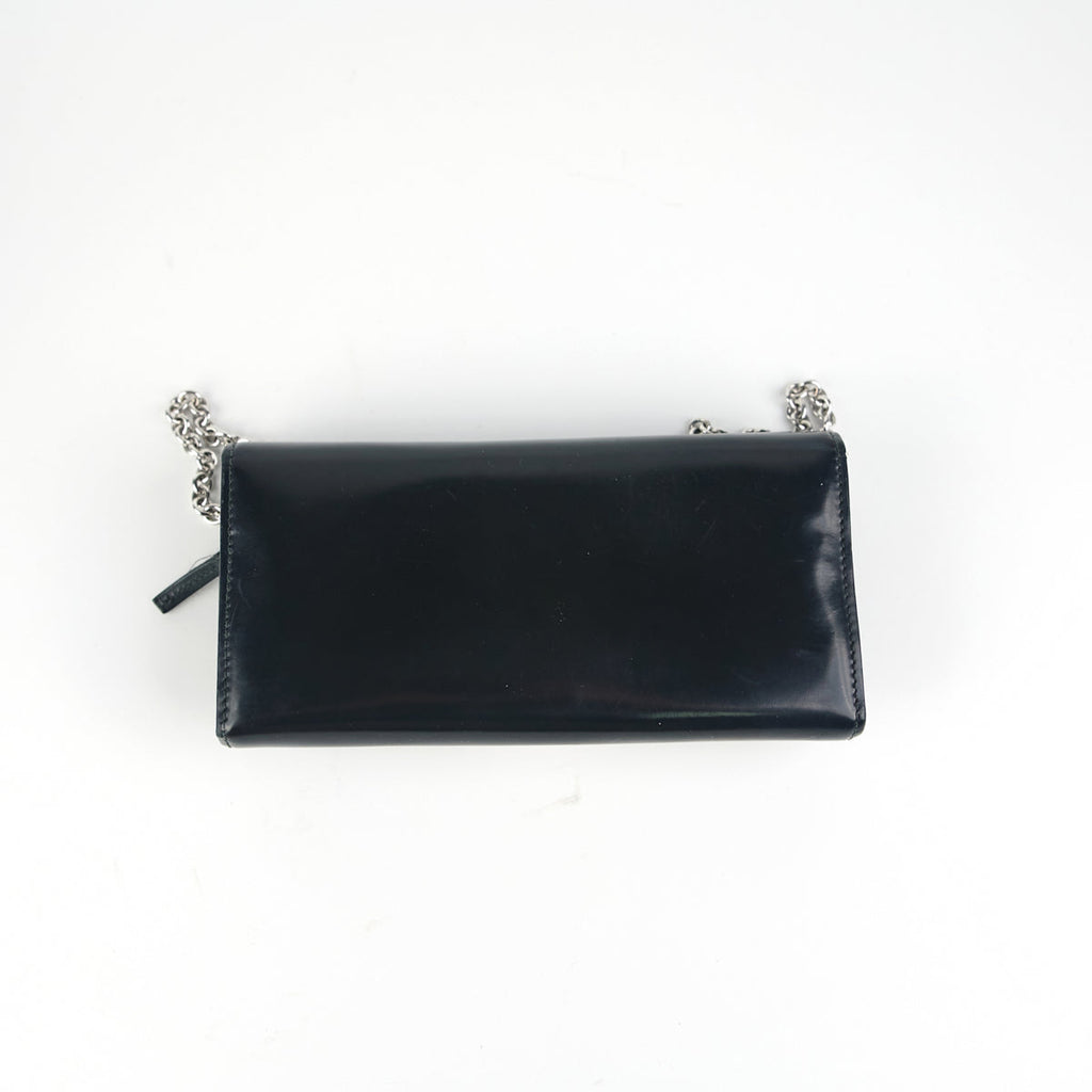 Gucci Lady Lock Wallet on Chain Black