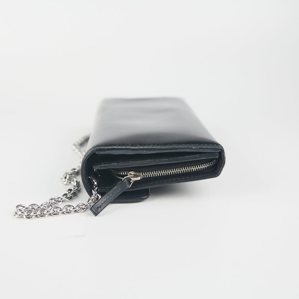 Gucci Lady Lock Wallet on Chain Black