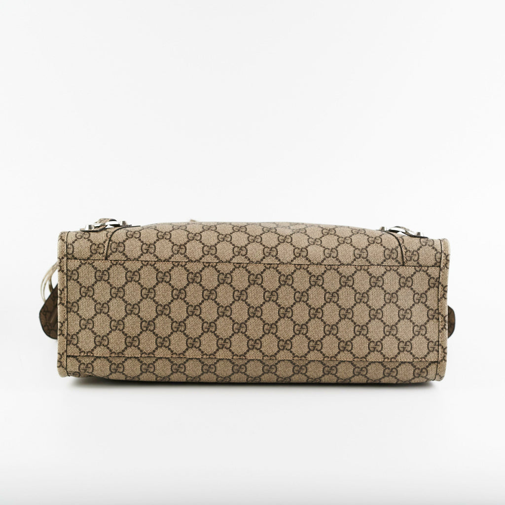 Gucci x Balenciga The Hacker Projoect Classic City Bag GG Coated Canvas