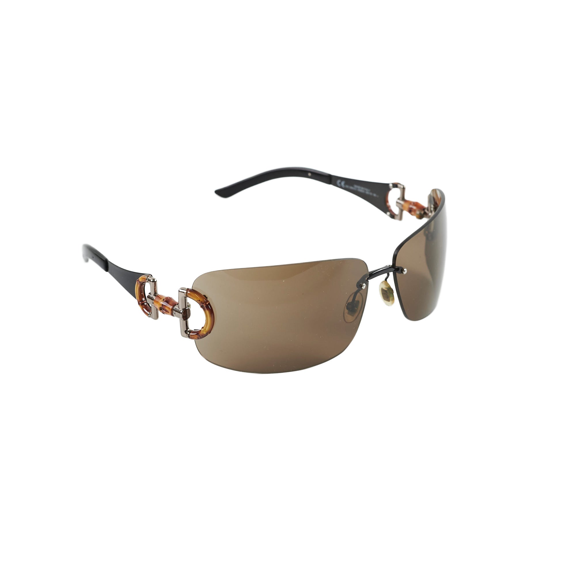 Gucci Sunglasses Black Bamboo