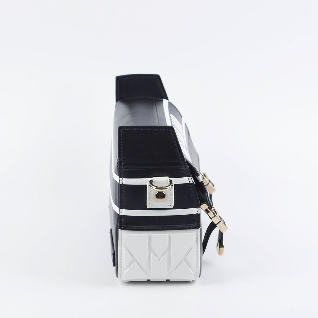 Christian Dior Camp Bag Black And White
