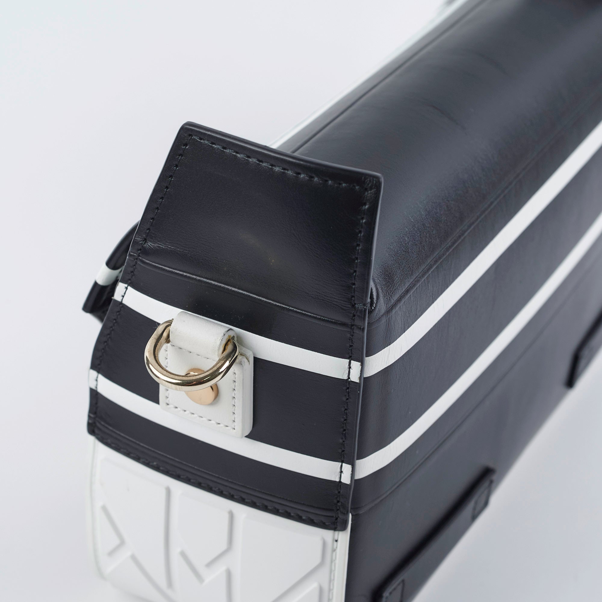 Christian Dior Camp Bag Black And White