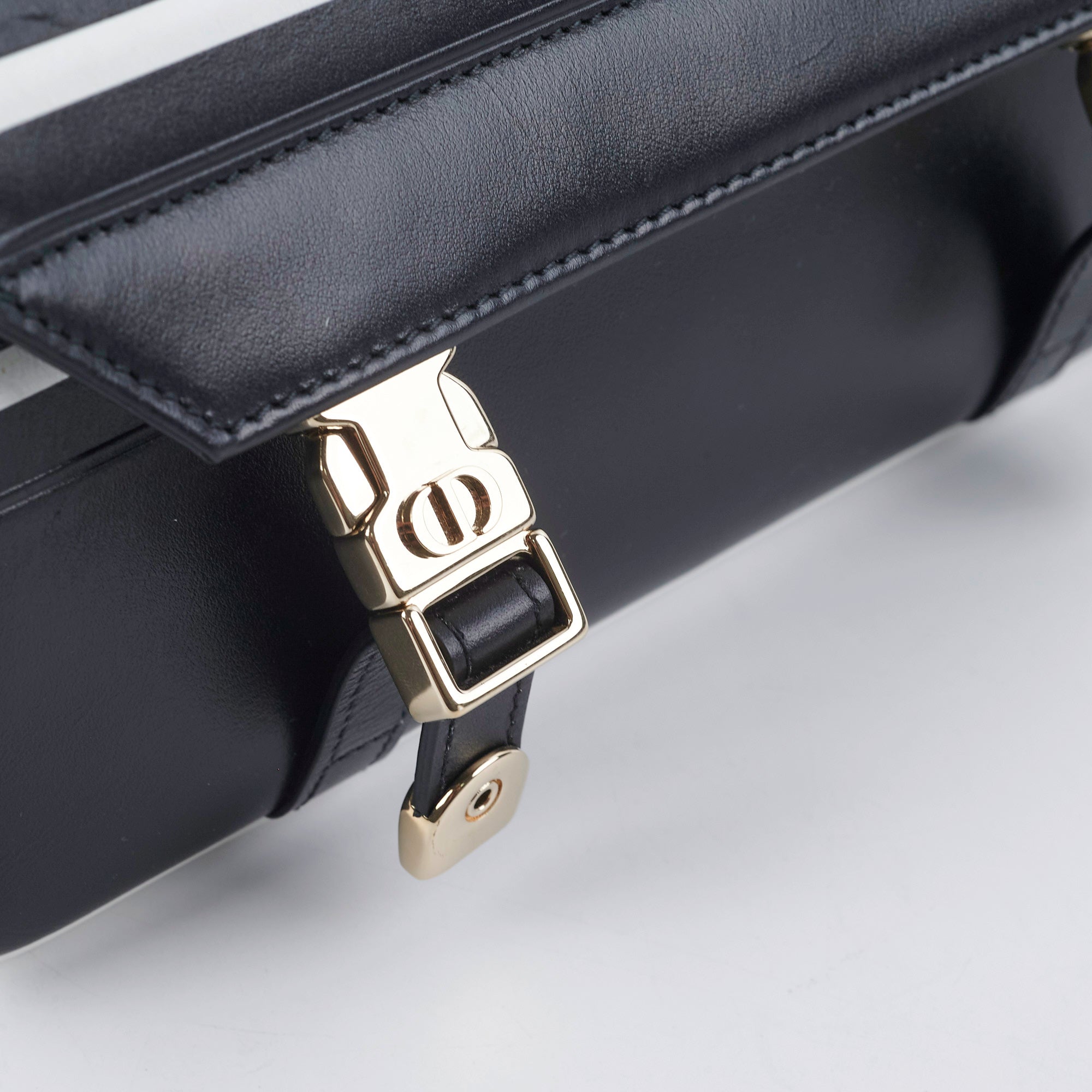 Christian Dior Camp Bag Black And White