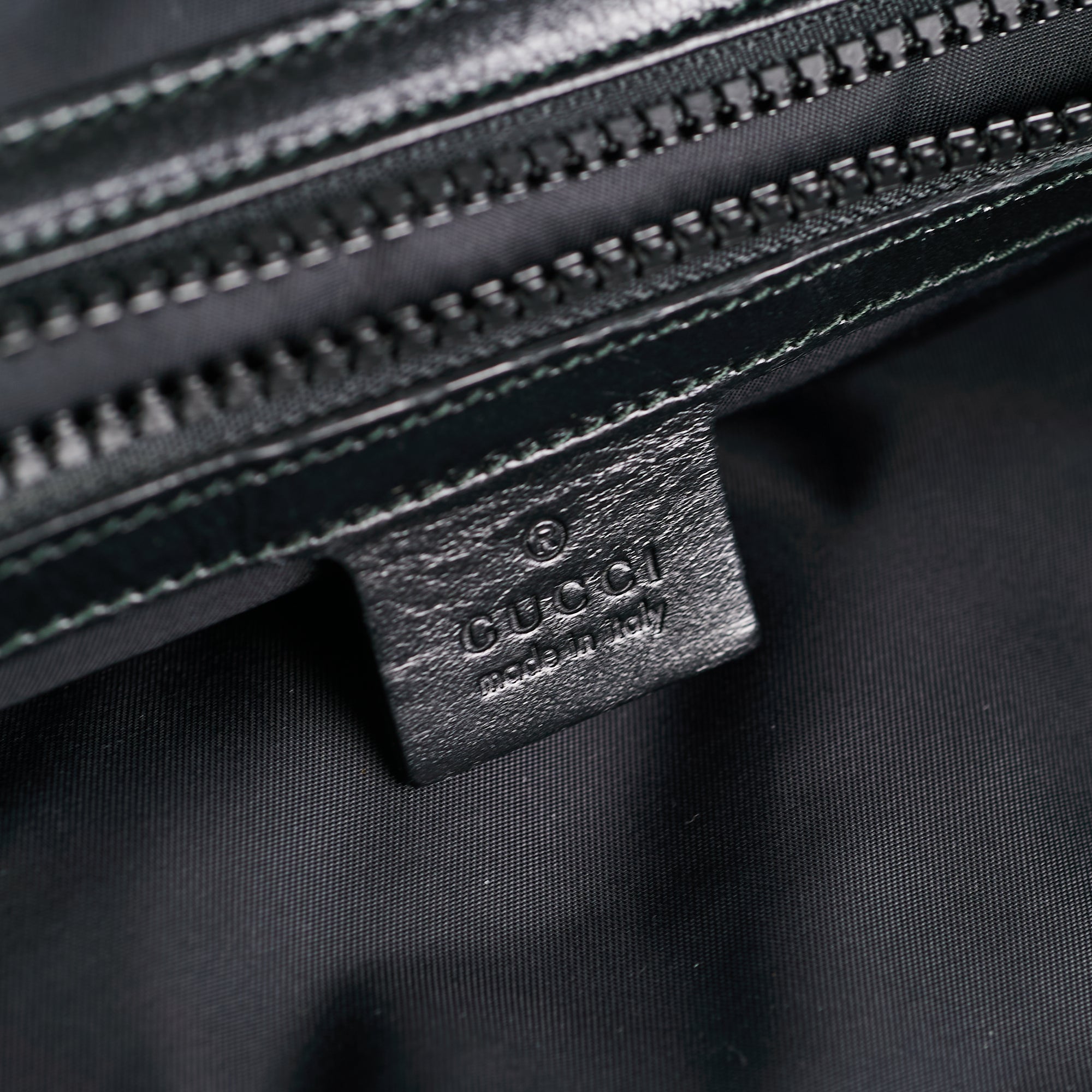 Gucci Techco Black Canvas Backpack