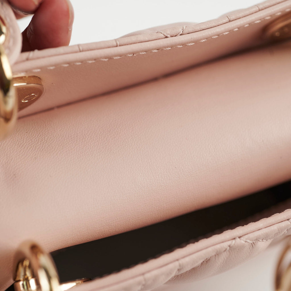 Christian Dior Mini Lady Dior Pink - HOLD