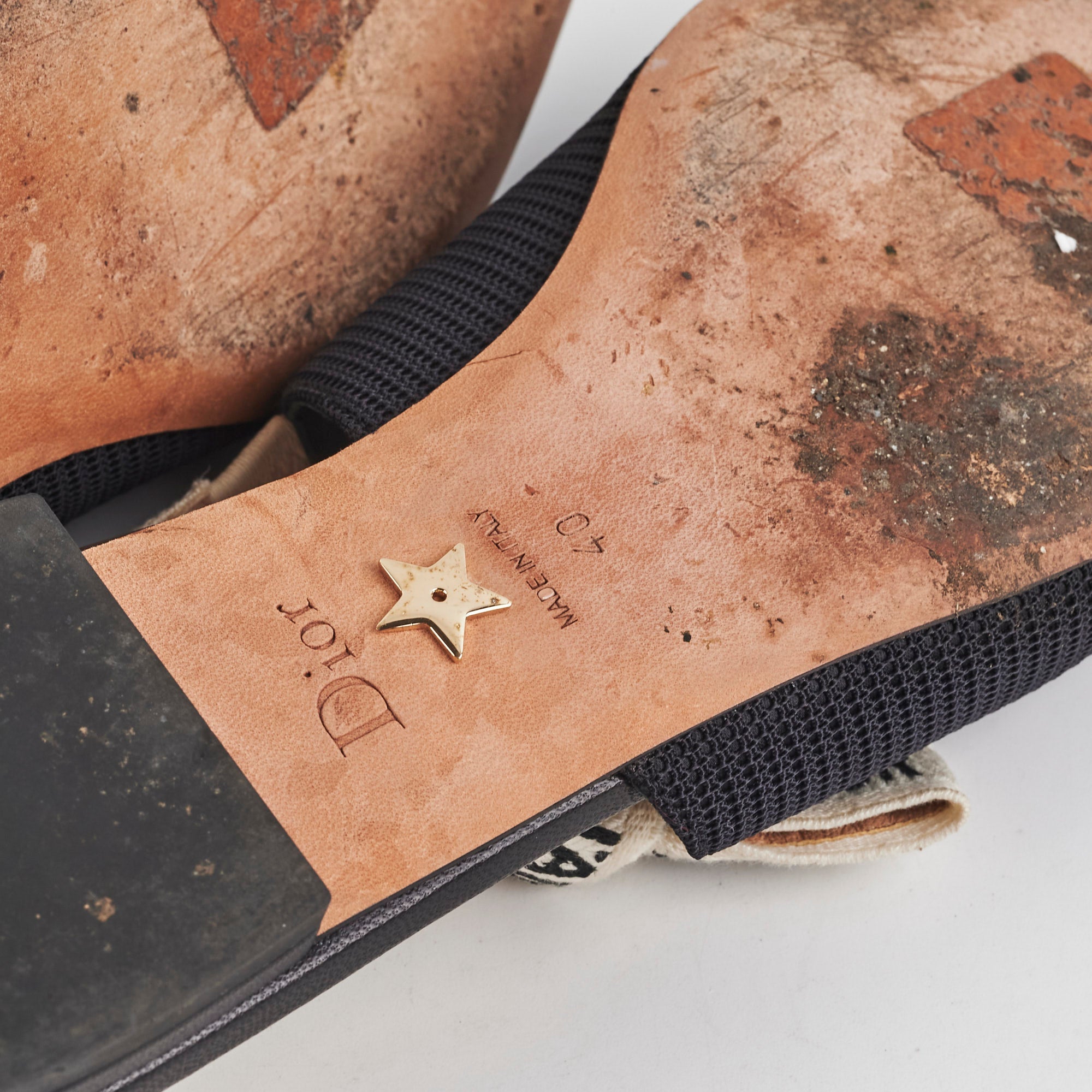 Dior J'adior Slingback Flats Size 40