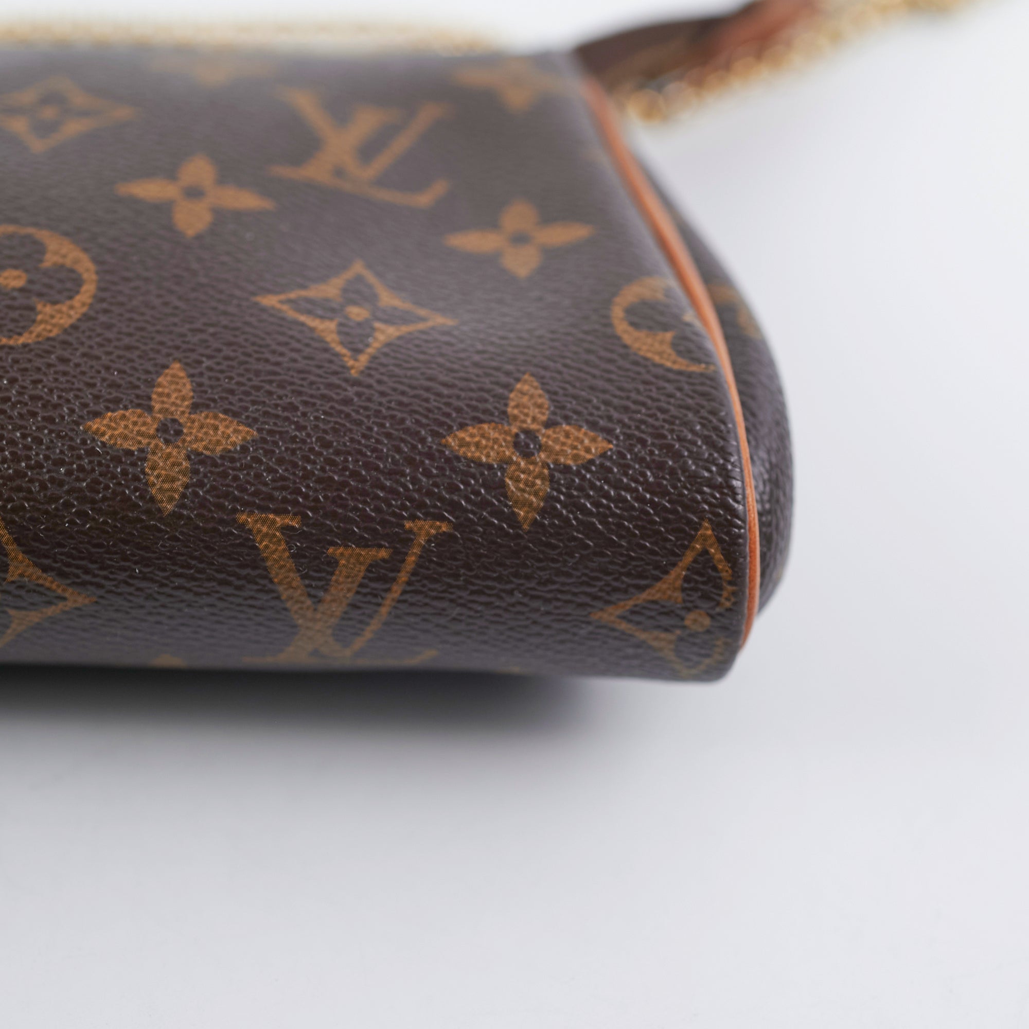 Louis Vuitton Monogram Eva Clutch Crossbody Bag