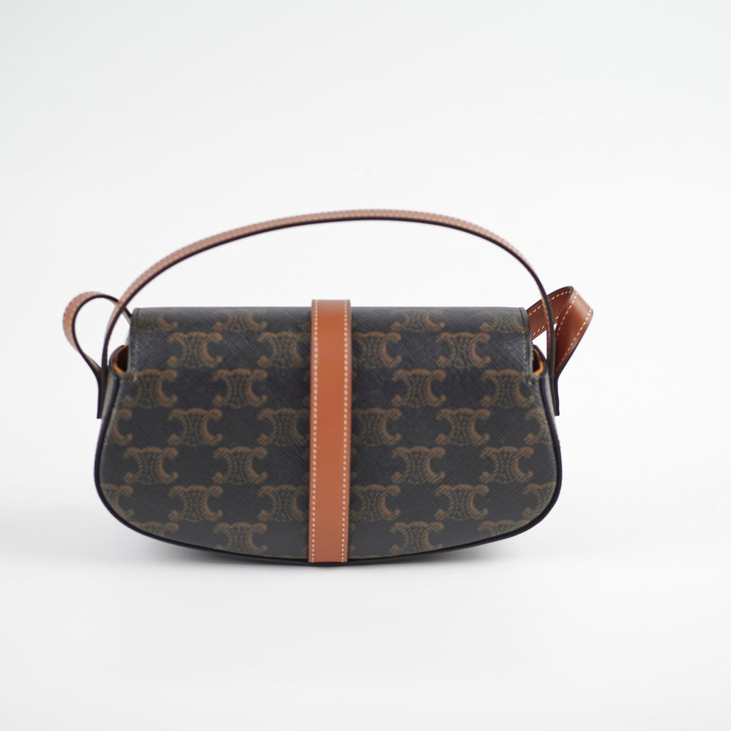 Celine Clutch On Strap Tan