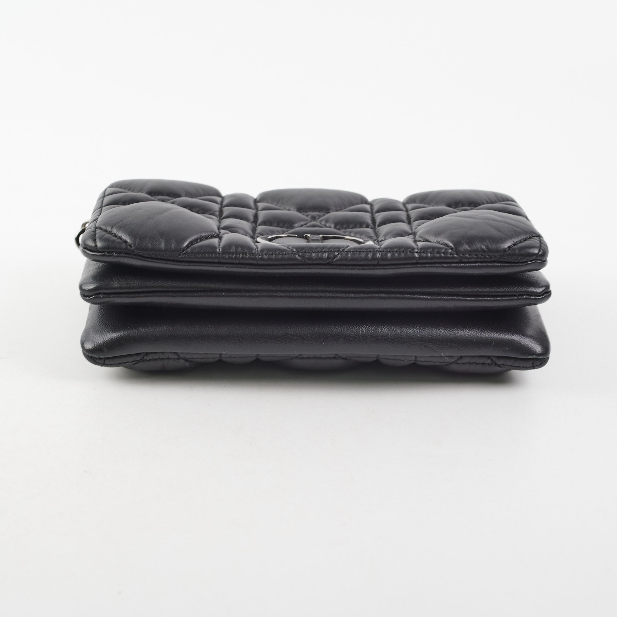 Dior Caro Macrocannage Mini So Black