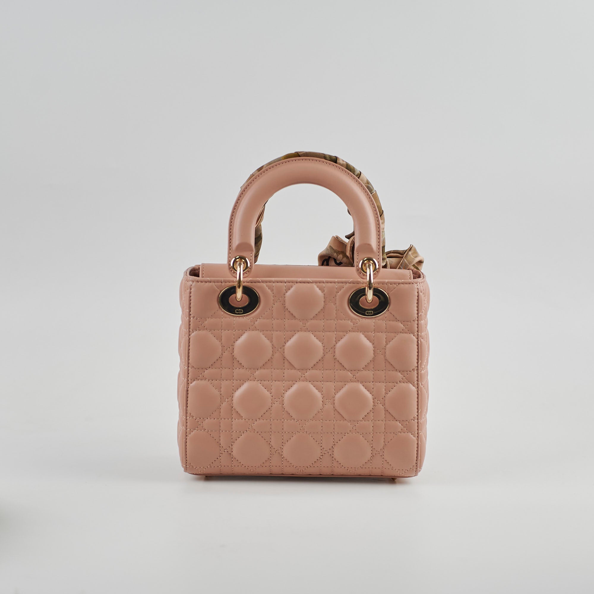 Christian Dior Lady Dior Small Blush with Twilly