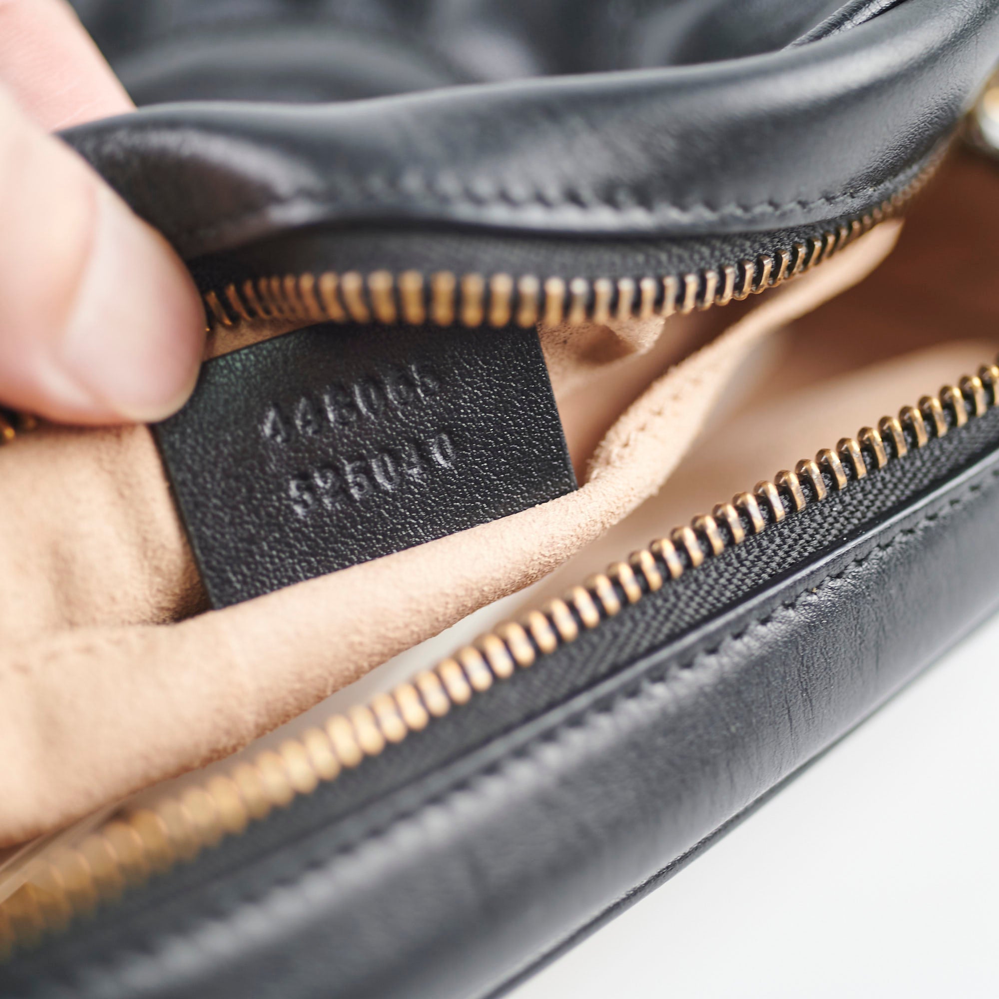Gucci Marmont Matelass� Mini Bag in Black Leather