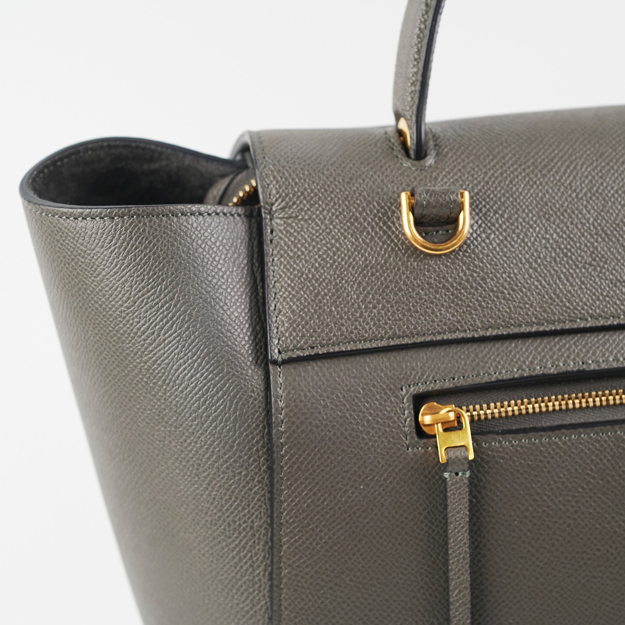 Celine Mini Belt Bag Grey