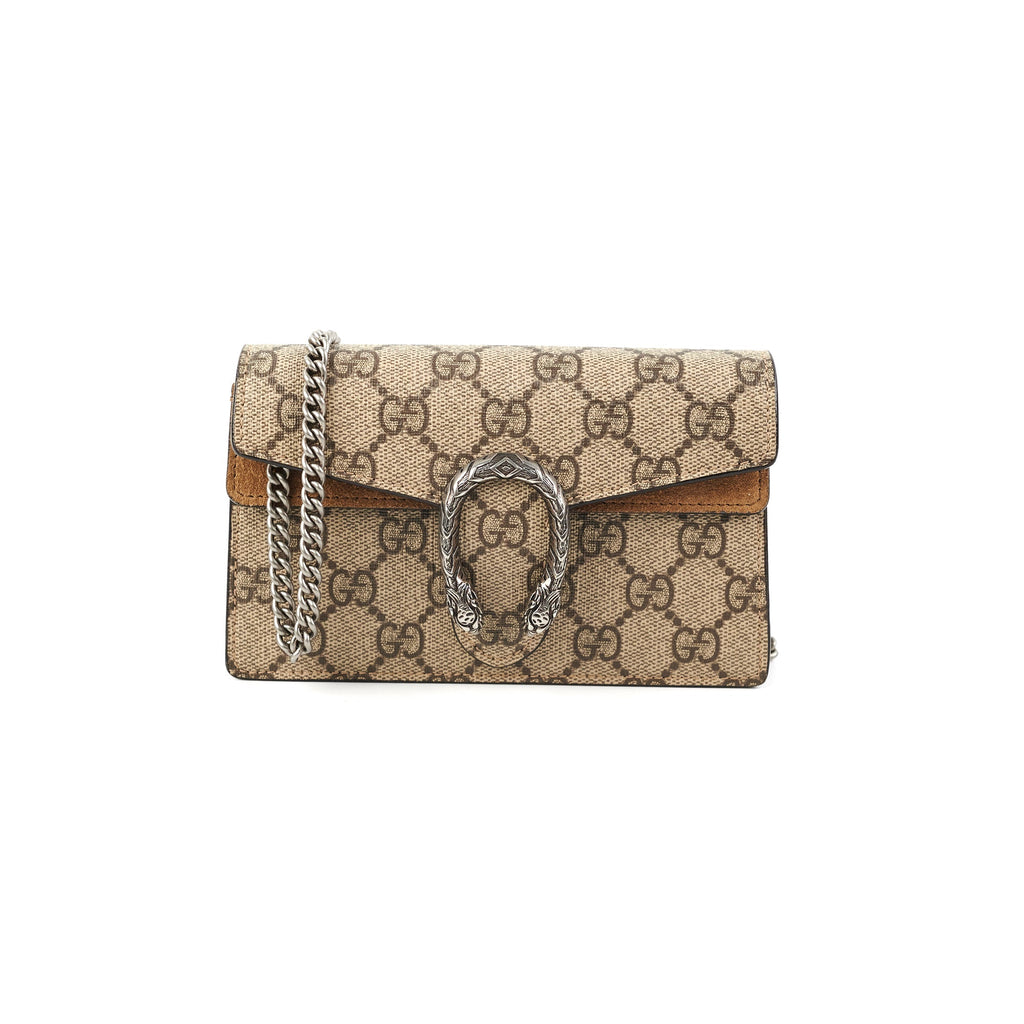 Gucci Super Mini Dionysus GG Crossbody Bag