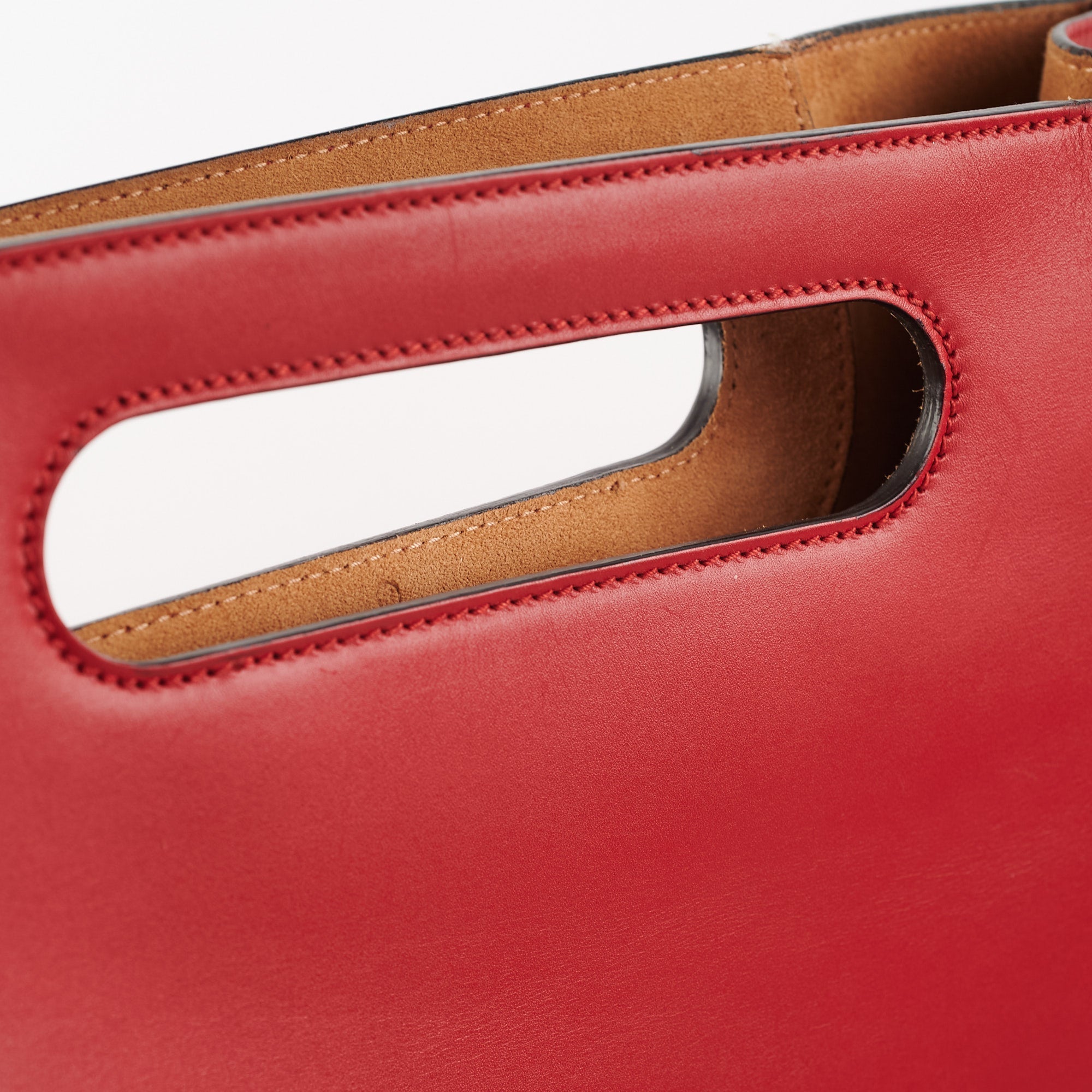 Gucci XL Tote Leather Red