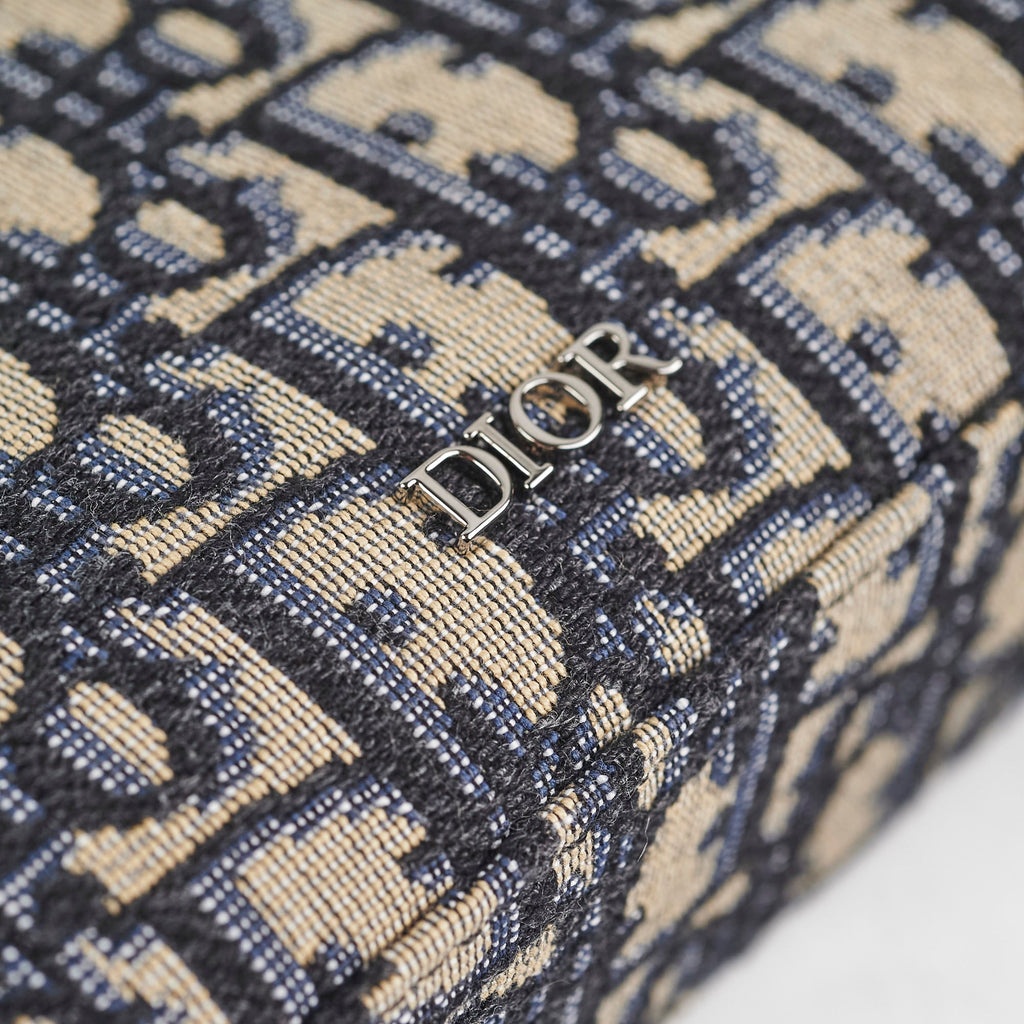Dior Safari Oblique Messenger Bag Navy