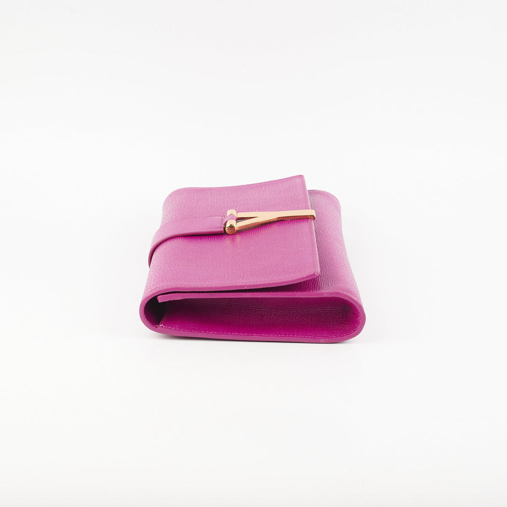 ITEM 30 - Saint Laurent Y Clutch Fuchsia