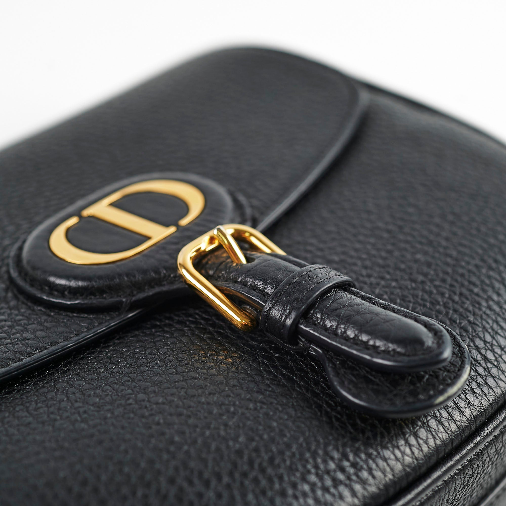 Christian Dior Bobby Medium Calfskin Black