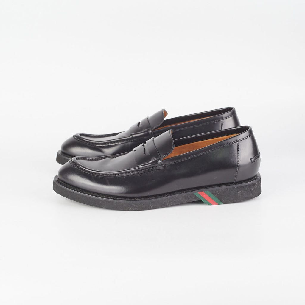 Gucci Loafer Shoes size 5 39 Black