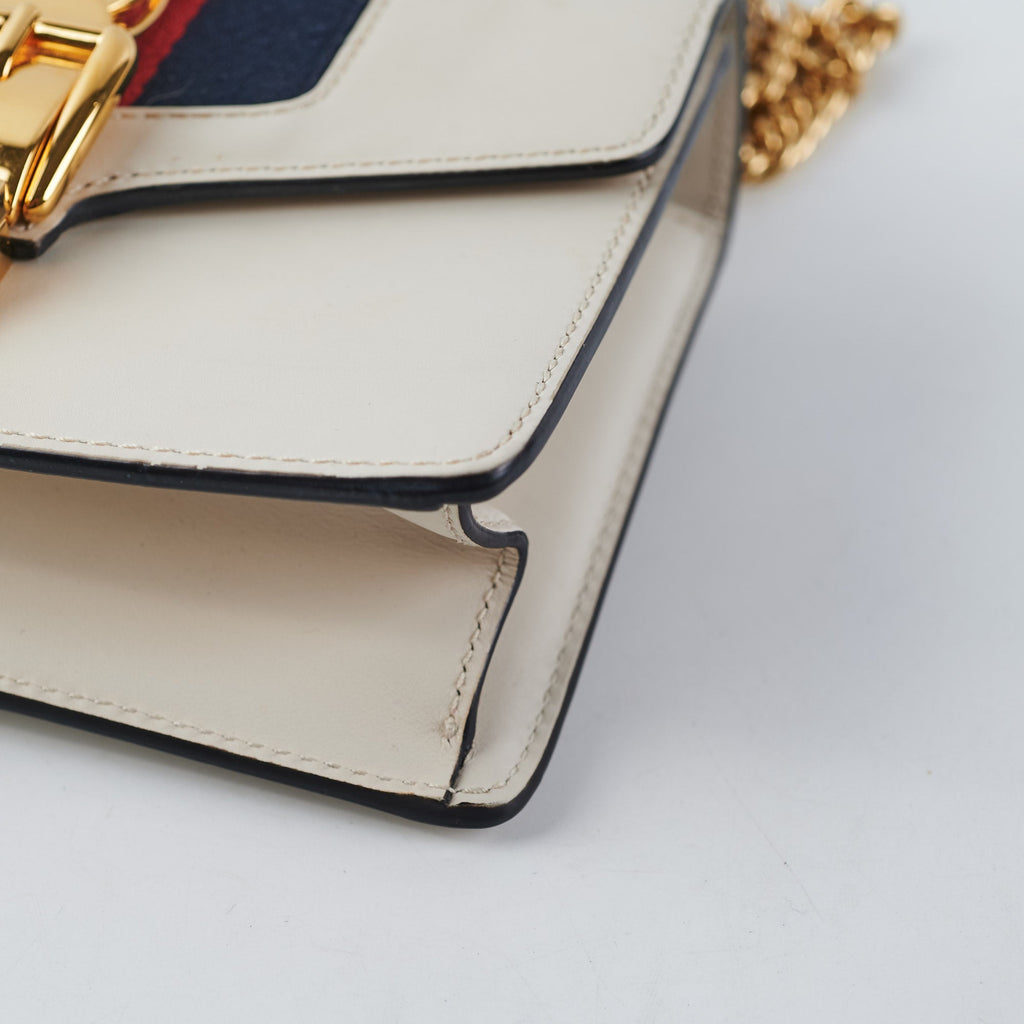 Gucci Mini Sylvie Bag Cream