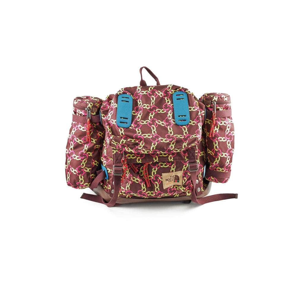 Gucci x Northface Nylon & Leather Backpack