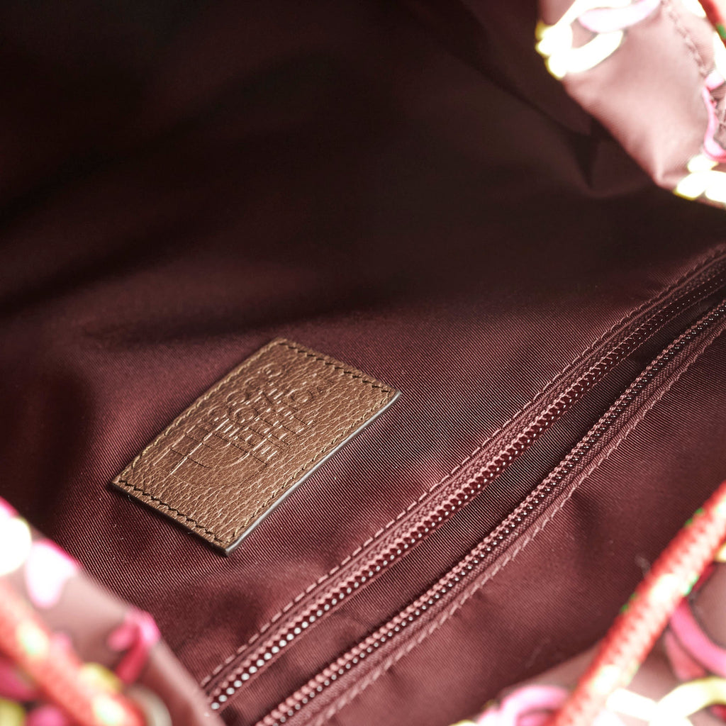 Gucci x Northface Nylon & Leather Backpack