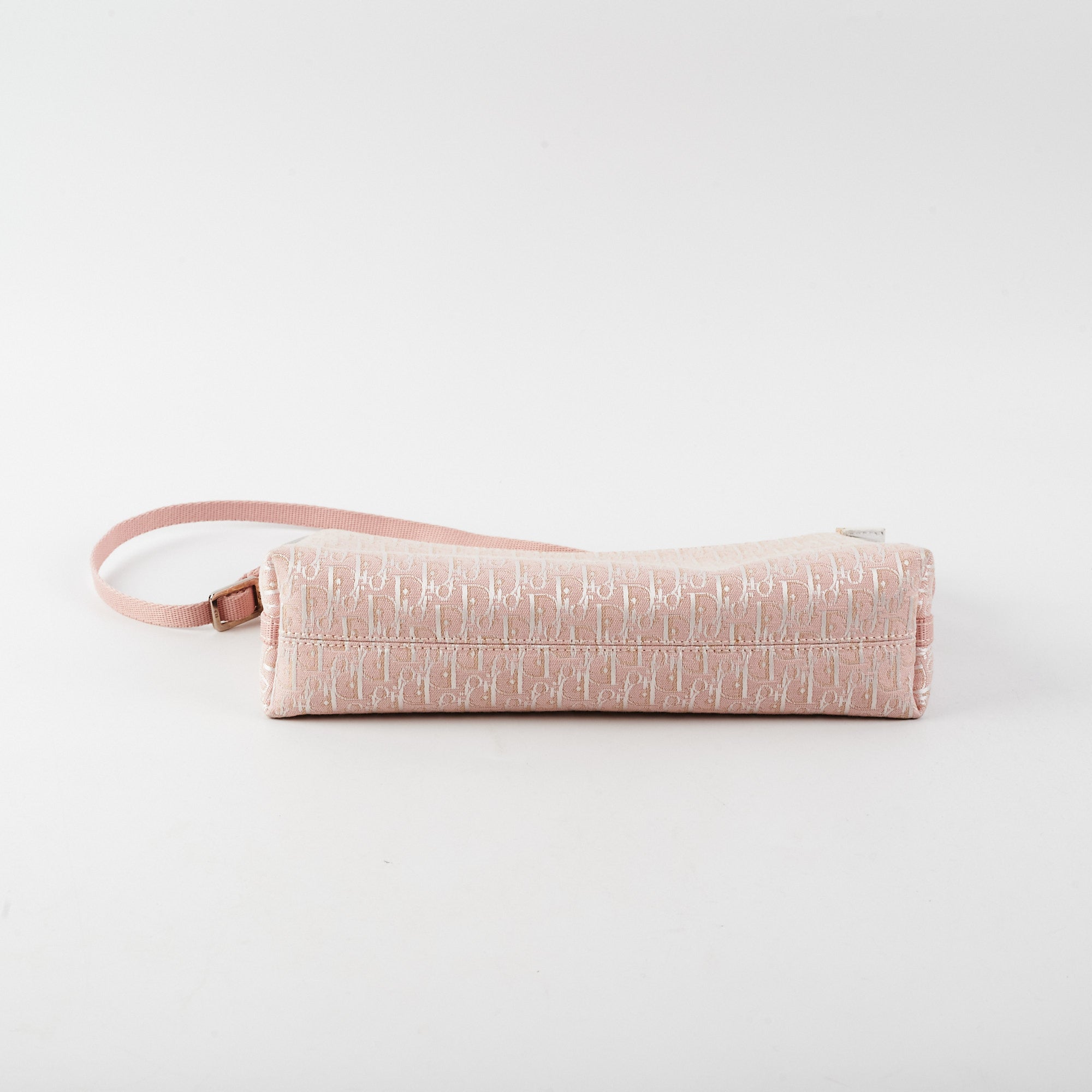 ITEM 13 - Dior Vintage Diorissimo Trotter Pochette Bag Pink