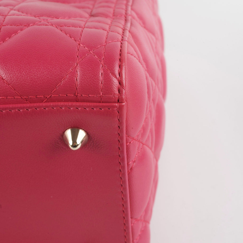Christian Dior Medium Lady Dior Pink