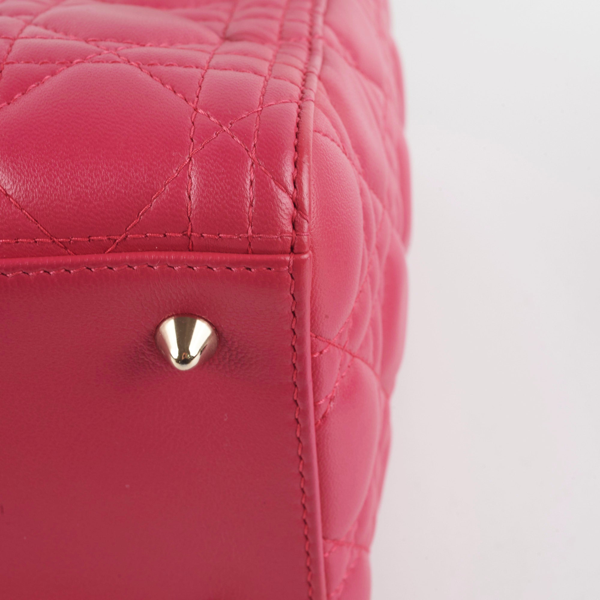 Christian Dior Medium Lady Dior Pink