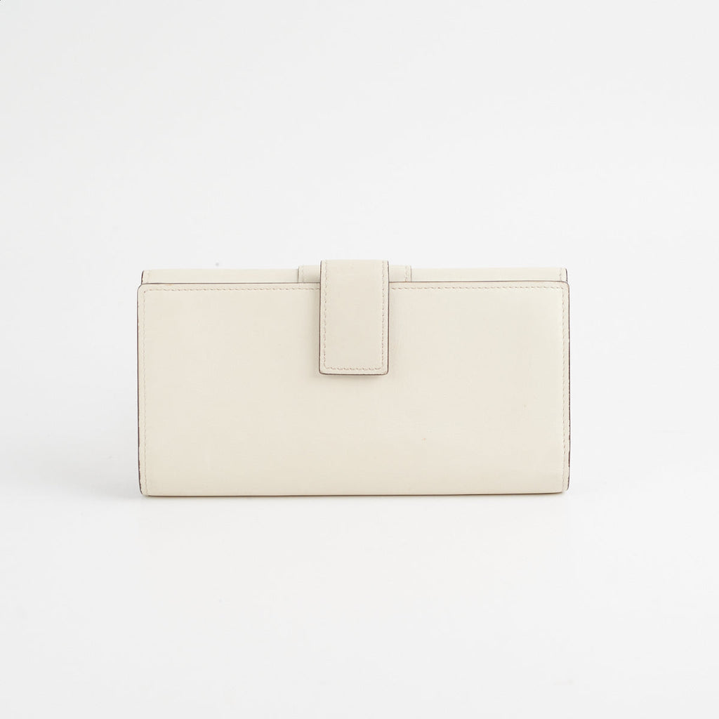 Gucci White Wallet