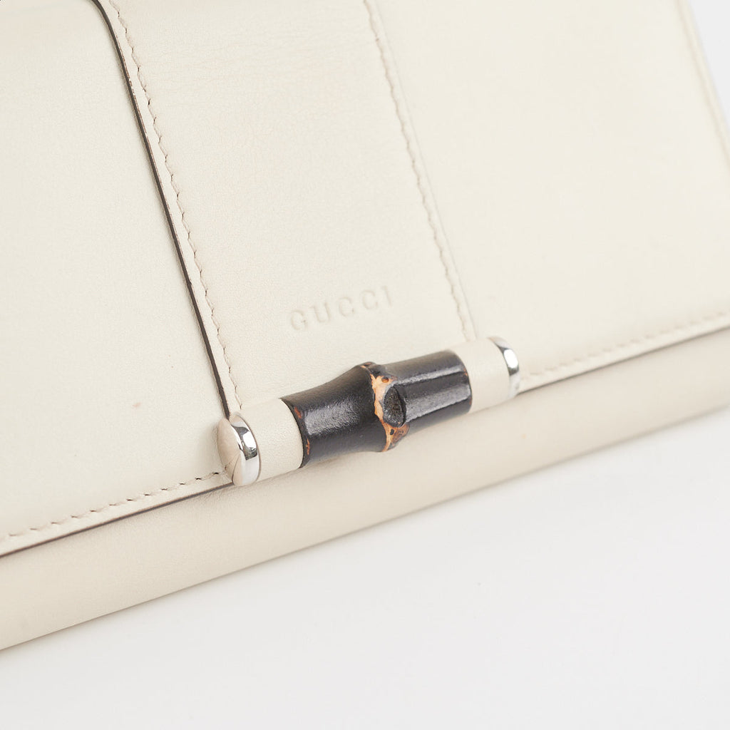 Gucci White Wallet