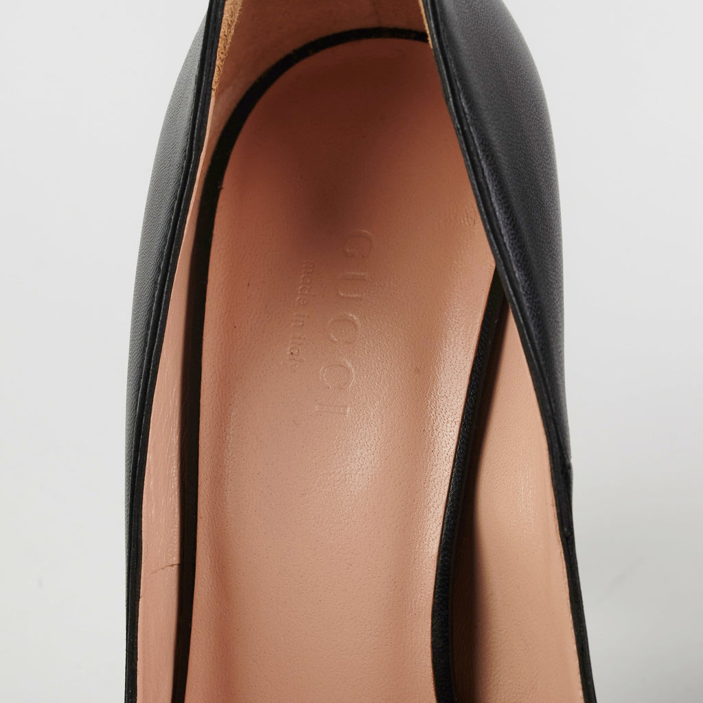 Gucci Black Pearl Heels