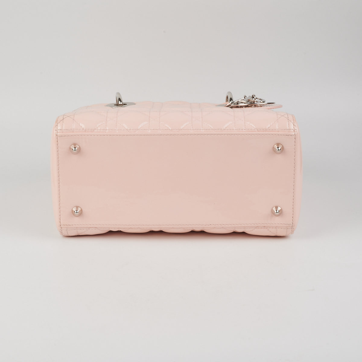 Dior Lady Dior Pink Patent Medium