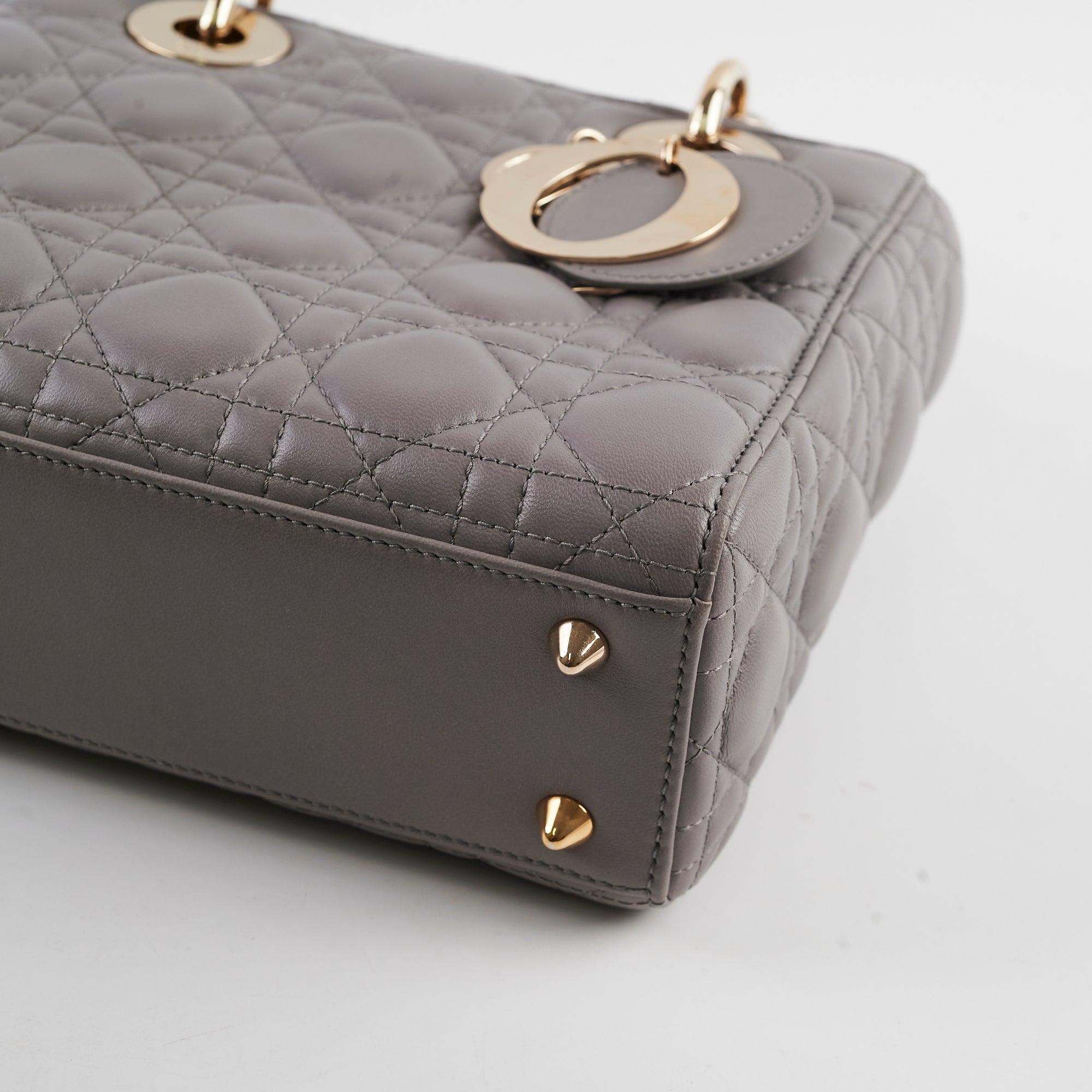 Christian Dior Small Lady Dior ABC Grey