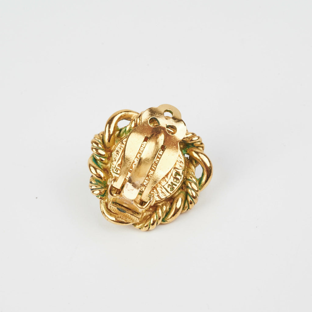 Chanel Vintage Pearl Earring Clasp