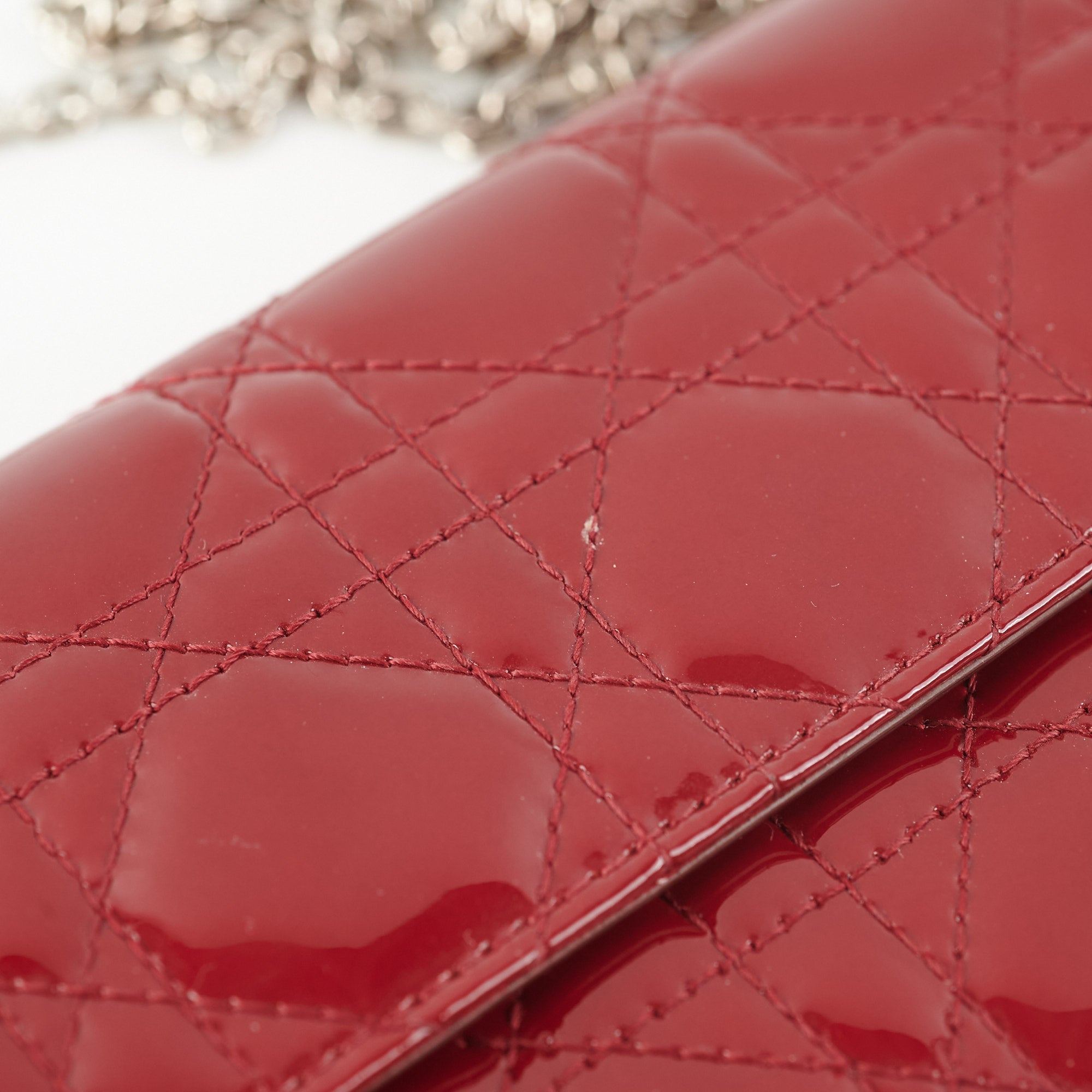 Dior Wallet on Chain WOC Red