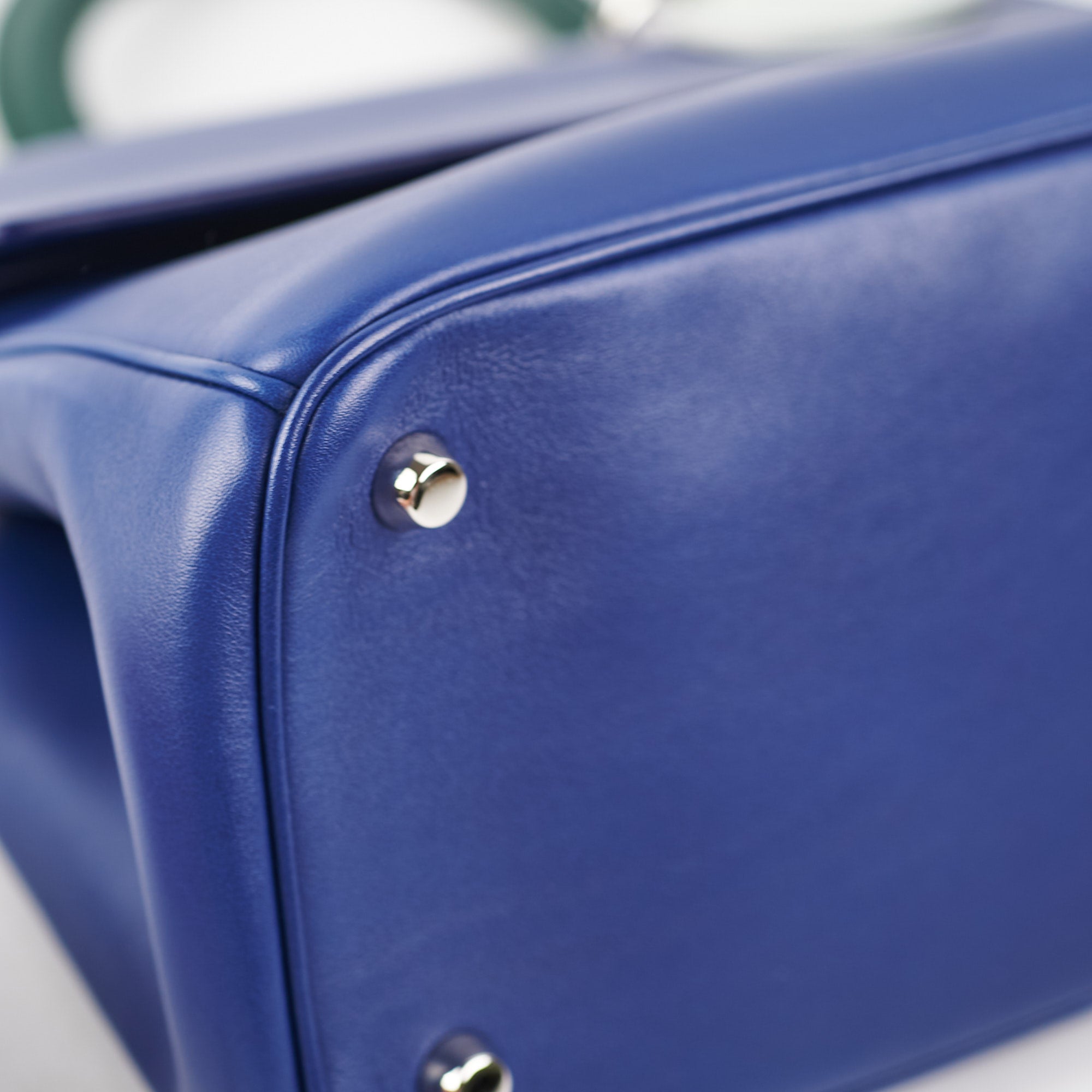 Dior Be Dior Blue Top Handle Bag