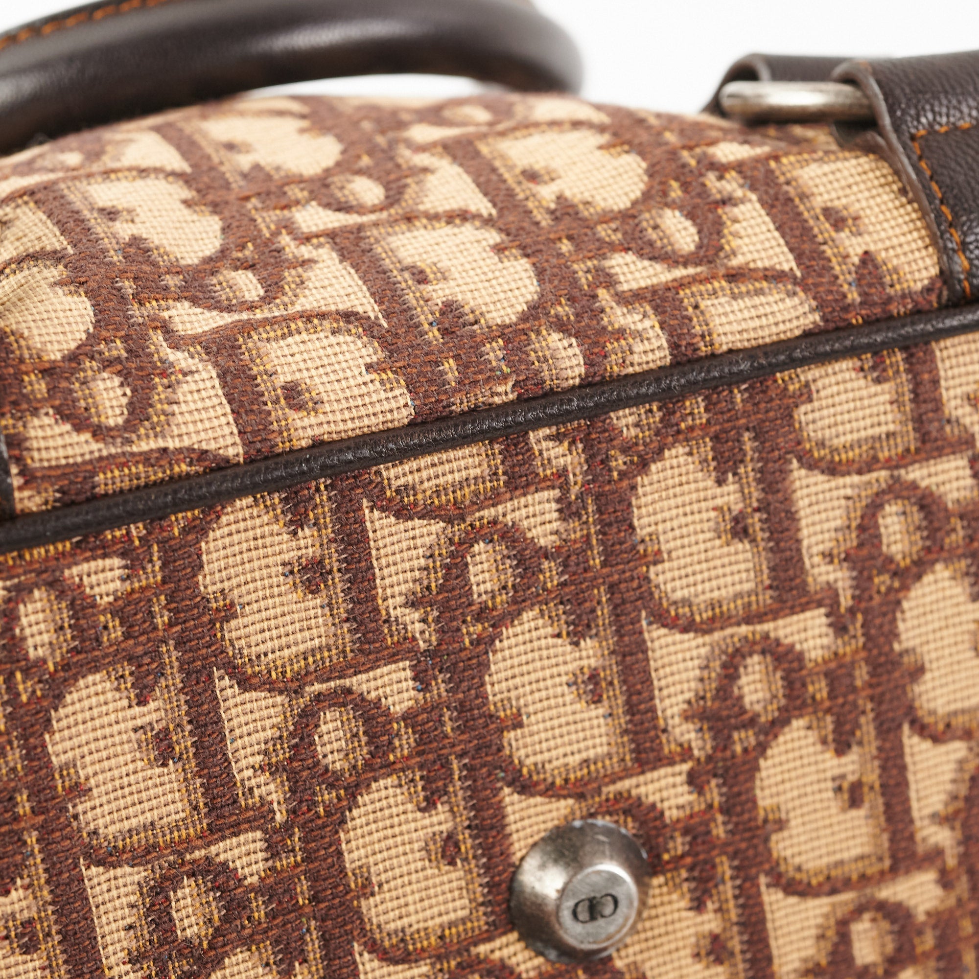 Dior Trotter Travel Bag Beige/Brown