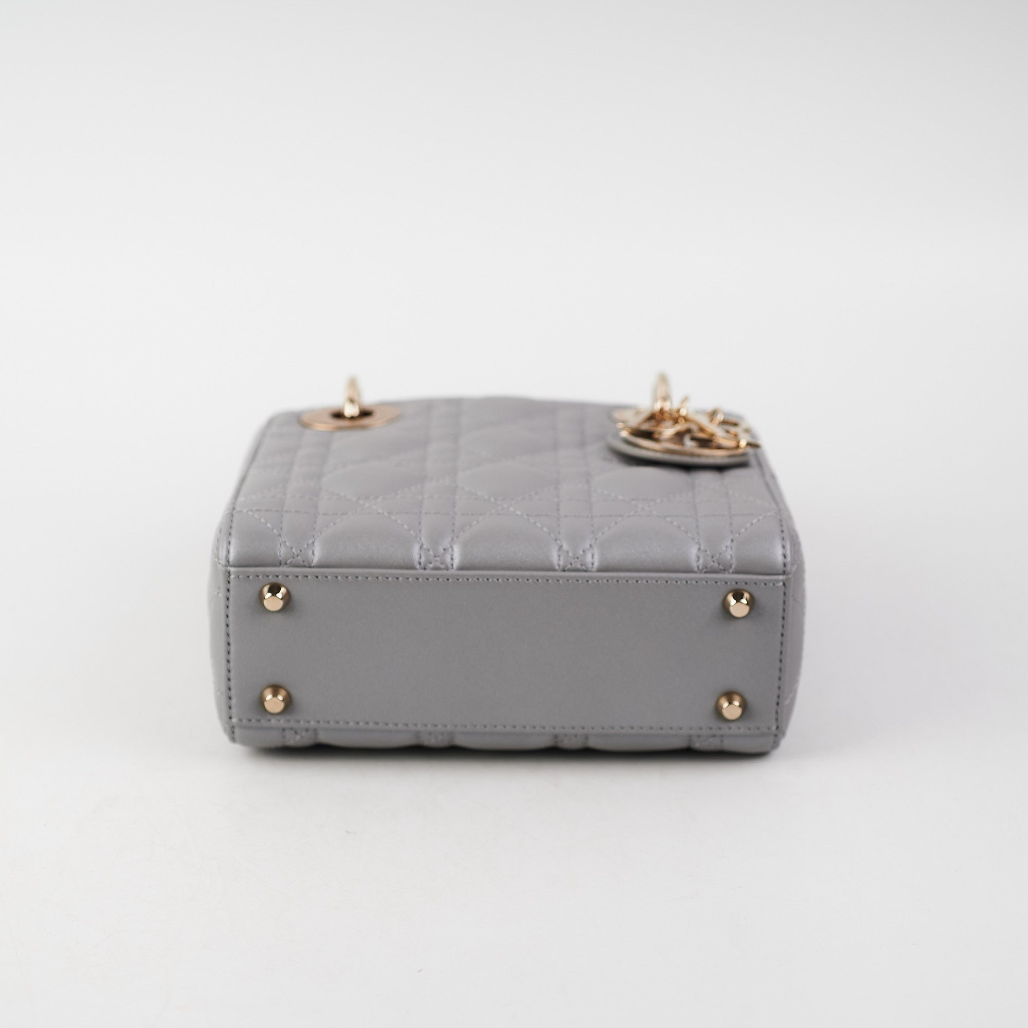 Dior Lady Dior Mini Grey