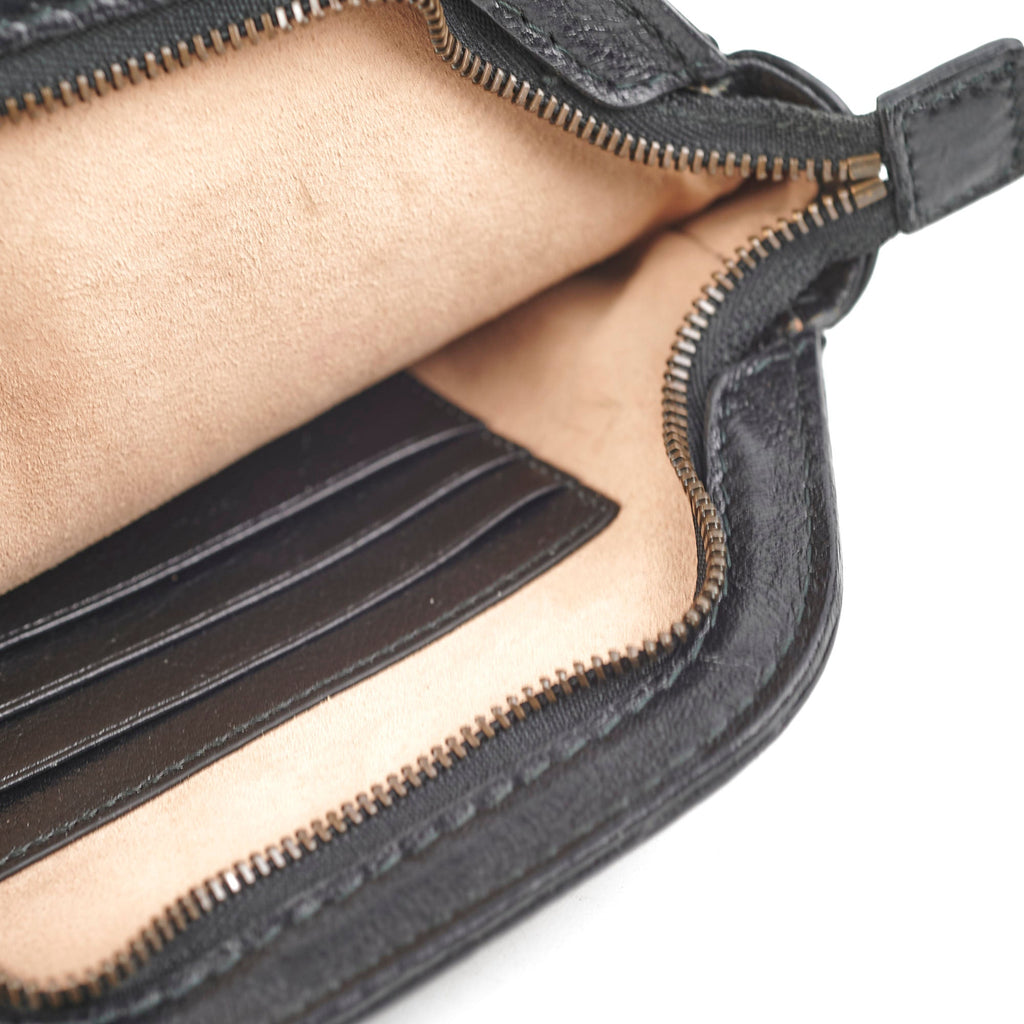 Gucci Re(Belle) Leather Pouch Black