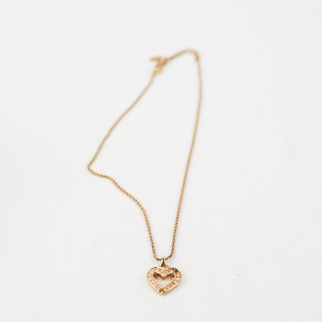 Dior Necklace Heart Vintage (Costume Jewellery)
