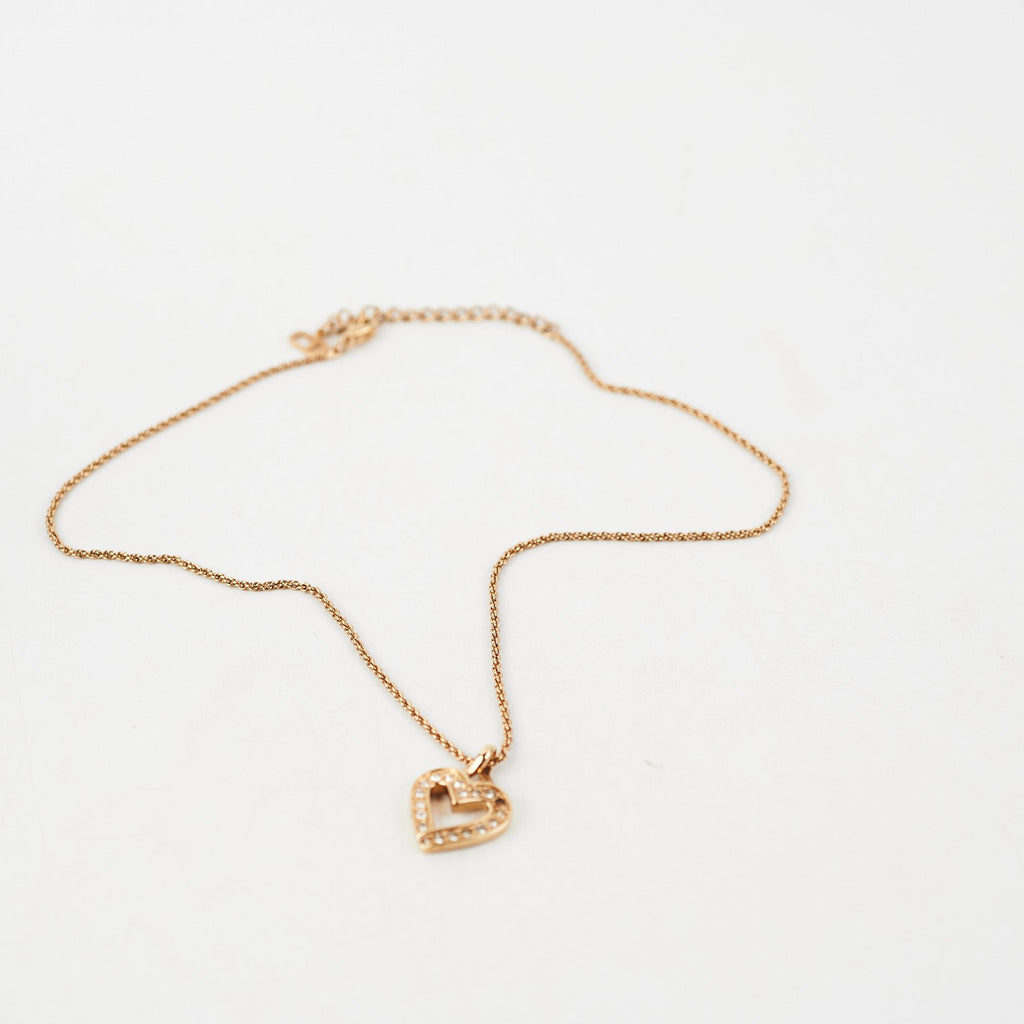Dior Necklace Heart Vintage (Costume Jewellery)